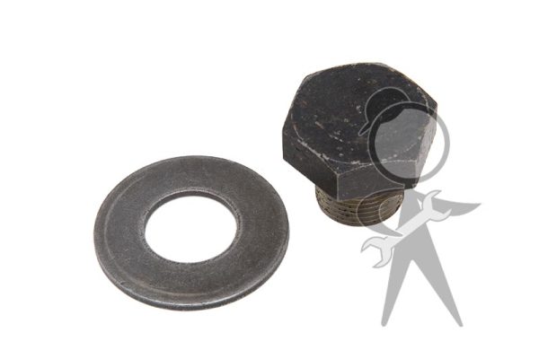 Crank Pulley Bolt w/Washer - 111-105-263 AW
