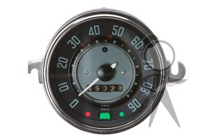 Speedometer (Will fit Earlier 50s,90mph) - 111-957-023 E X