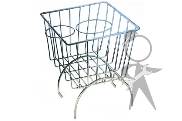 Stow Away Basket, Chrome, Over Hump - 113-042-065 CR