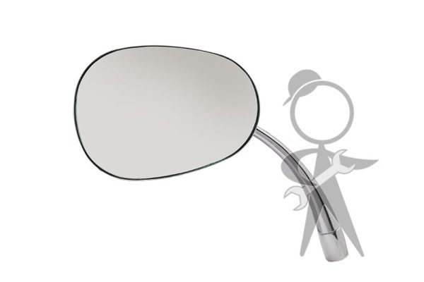 Mirror, Side View, Pear Shape, Left - 113-857-513 A