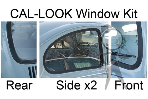 Cal Look 4Pc Window Rubber Kit - 113-898-121 ACL