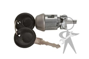 Ignition Lock Cylinder w/Keys - 113-905-855 B OE