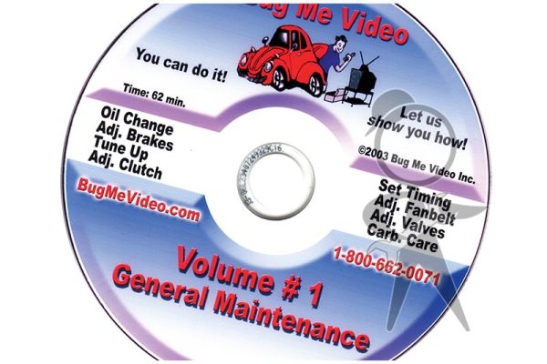 BUG ME DVD Vol 1, General Maintenance - 113-BMD-001