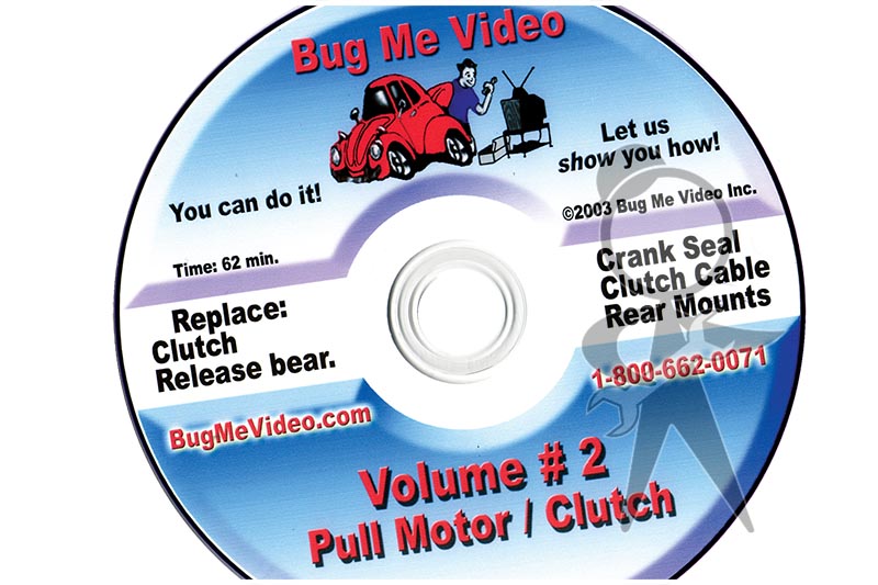 BUG ME DVD Vol 2, Pull Motor/Clutch - 113-BMD-002
