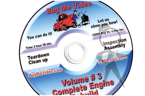 BUG ME DVD Vol 3, Compl Engine Rebuild - 113-BMD-003
