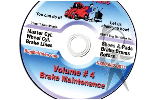 BUG ME DVD Vol 4, Brake Maintenance - 113-BMD-004