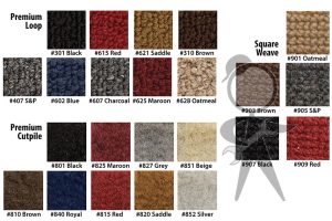 Carpet, Black Pile, Convertible - 141-862-801 C