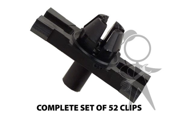 Side Molding Clips, 52/Set - 141-898-547 B