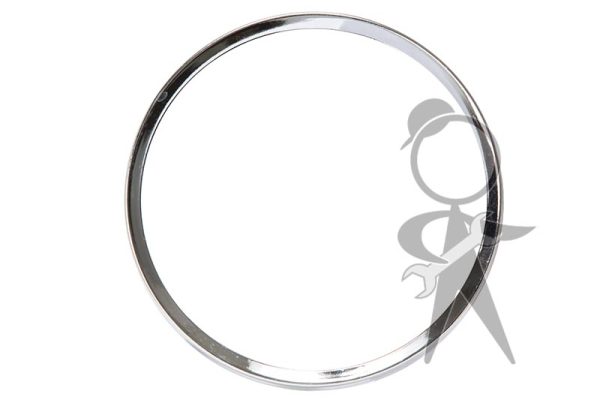 Chrome Ring On Speedometer- Ghia - 141-957-361