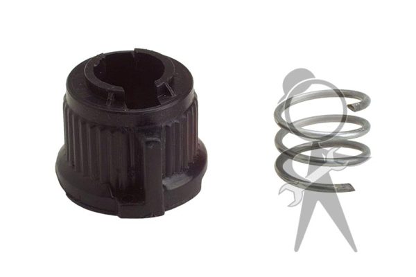 Cap & Spring (w/o Speedometer Cable) - 141-957-805