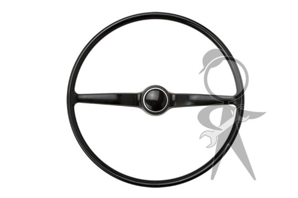 Steering Wheel, Complete, Black - 211-498-651 D BK