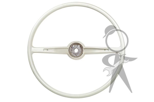Steering Wheel, Silver Beige - 311-415-651 C WH