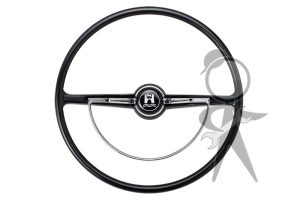 Steering Wheel, Complete, Black - 311-498-651 D BK