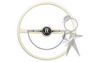Steering Wheel, Complete, Ivory - 311-498-651 D IV