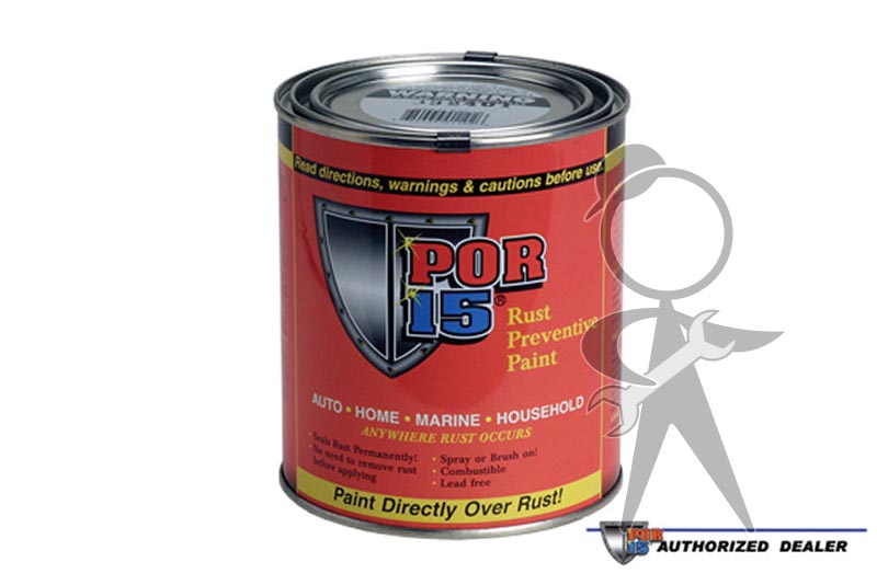 Paint, POR-15 Rust Prev., Black (Pint) - POR-859-701