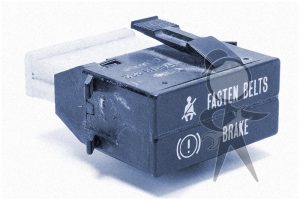 Brake & Seat Belt Warning Light USED - 251-919-232 F U